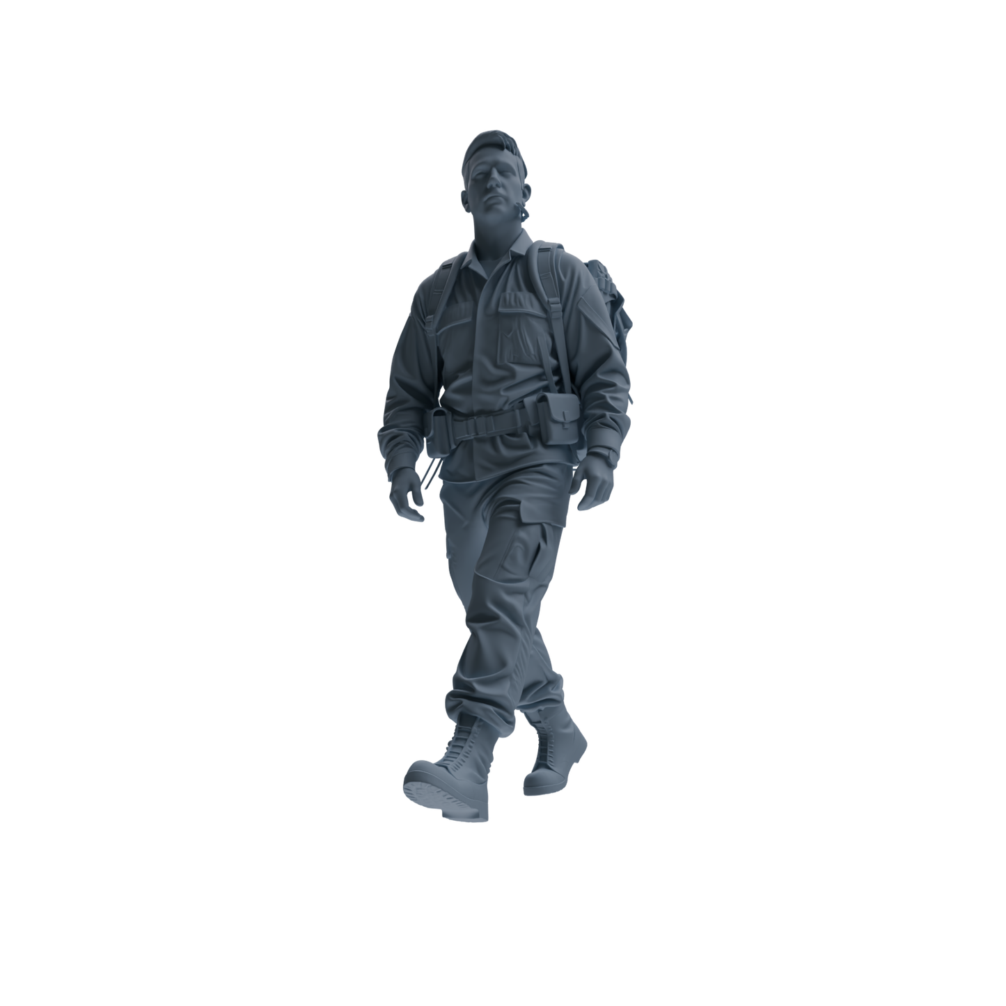 MRY-SFW SSTR144 Miniatures Soldier Model Kit War of Hyenas Modern Canadian Army Four-Person Patrol Group