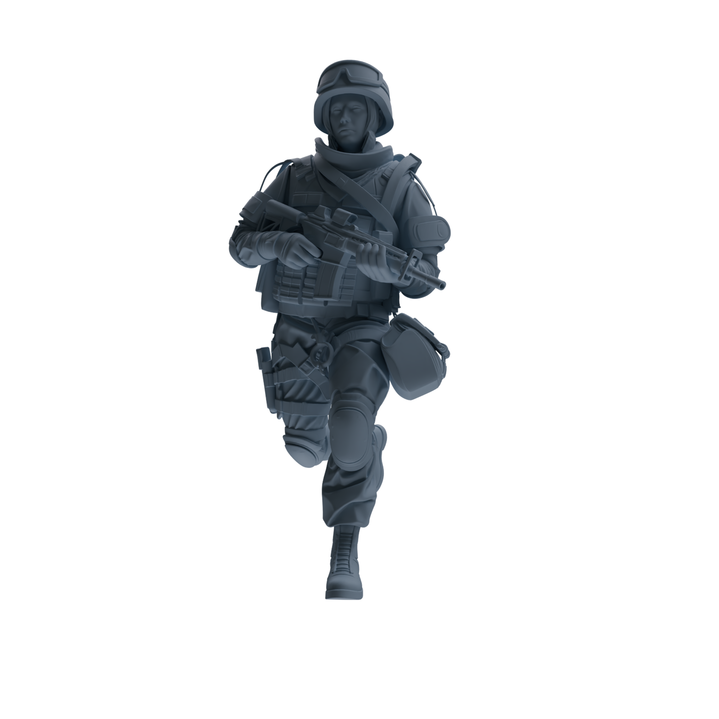 MRY-SFW SSTR335 Modern Counter-Terrorism SWAT Fire Support Operator Combat Four-Person Group