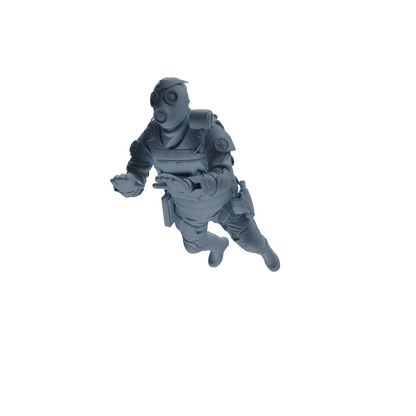 MRY-SFW SSTR342 Modern Counter-Terrorism SWAT Breacher Combat 3 Three-Person Group