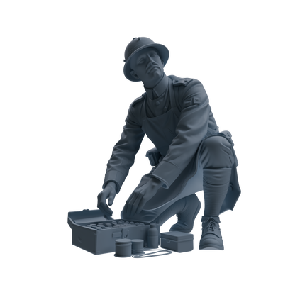 MRY-SFW SSTR263 WWI French Medic Four-Person Group