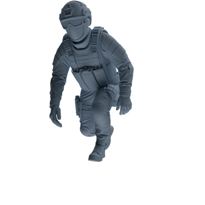 MRY-SFW SSTR361  Modern American Mercenary Combat 2 Four-Person Group