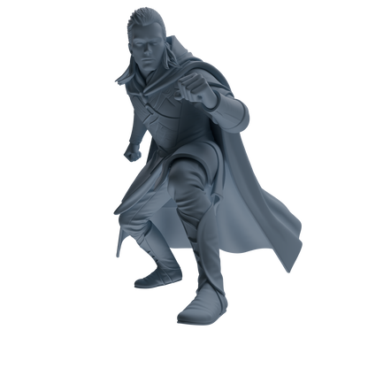 MRY-SFW SSTR306 Medieval Elf-King Ambush Four-Person Group
