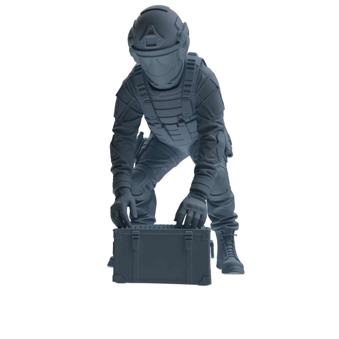 MRY-SFW SSTR357 Modern American Mercenary Combat Readiness Four-Person Group