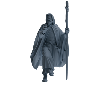 MRY-SFW SSTR292 Medieval Merlin Wizard Battle Four-Person Group