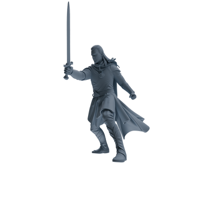 MRY-SFW SSTR308 Medieval Elf-King Battle Four-Person Group