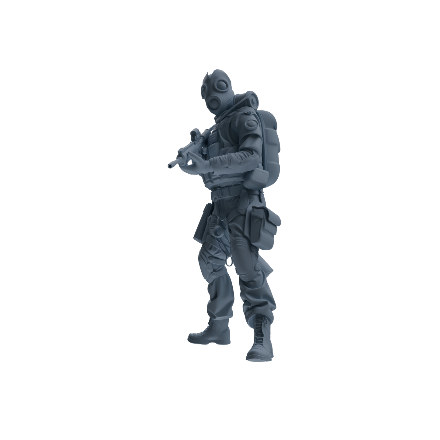 MRY-SFW SSTR338 Modern Counter-Terrorism SWAT Breacher Rest 2 Four-Person Group