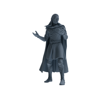 MRY-SFW SSTR305 Medieval Elf-King Conversation Four-Person Group
