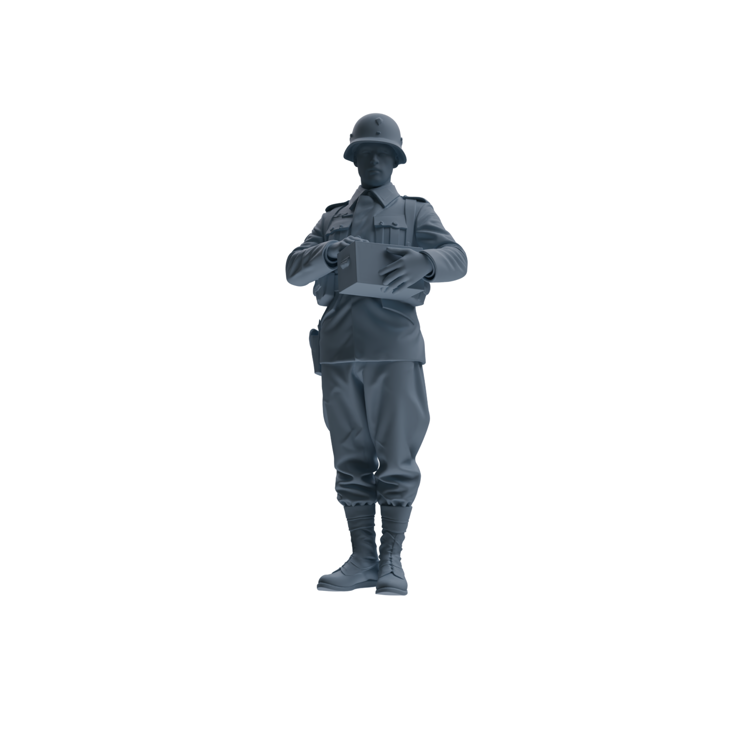 MRY-SFW SSTR223 WWII French Army Logistics Soldier Combat Readiness Four-Person Group