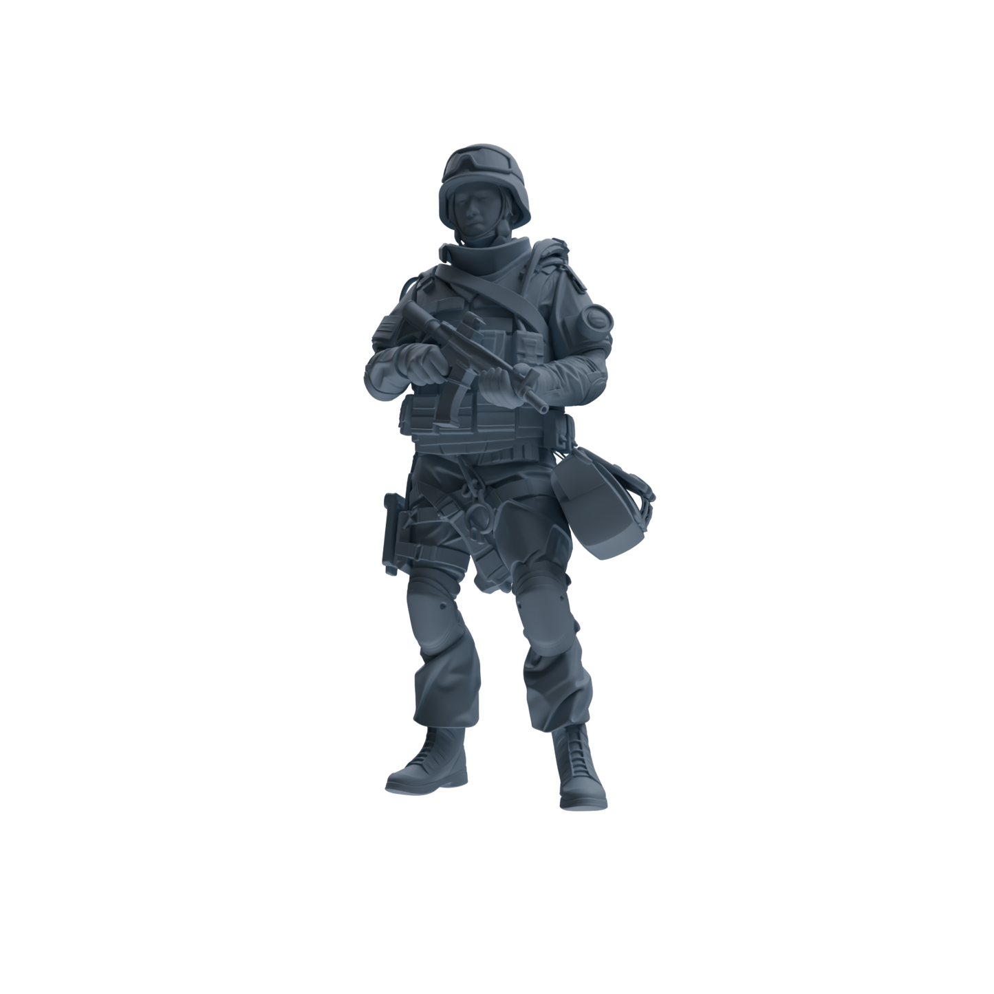 MRY-SFW SSTR334 Modern Counter-Terrorism SWAT Fire Support Operator Garrison Four-Person Group