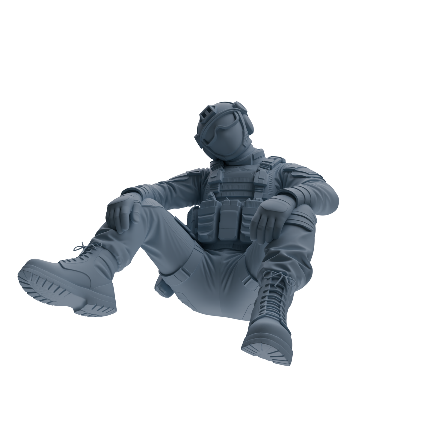 MRY-SFW SSTR352 Modern American Mercenary Rest 2 Four-Person Group