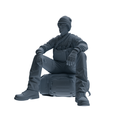 MRY-SFW SSTR386 Modern U.S. Special Forces Rest 3 Four-Person Group