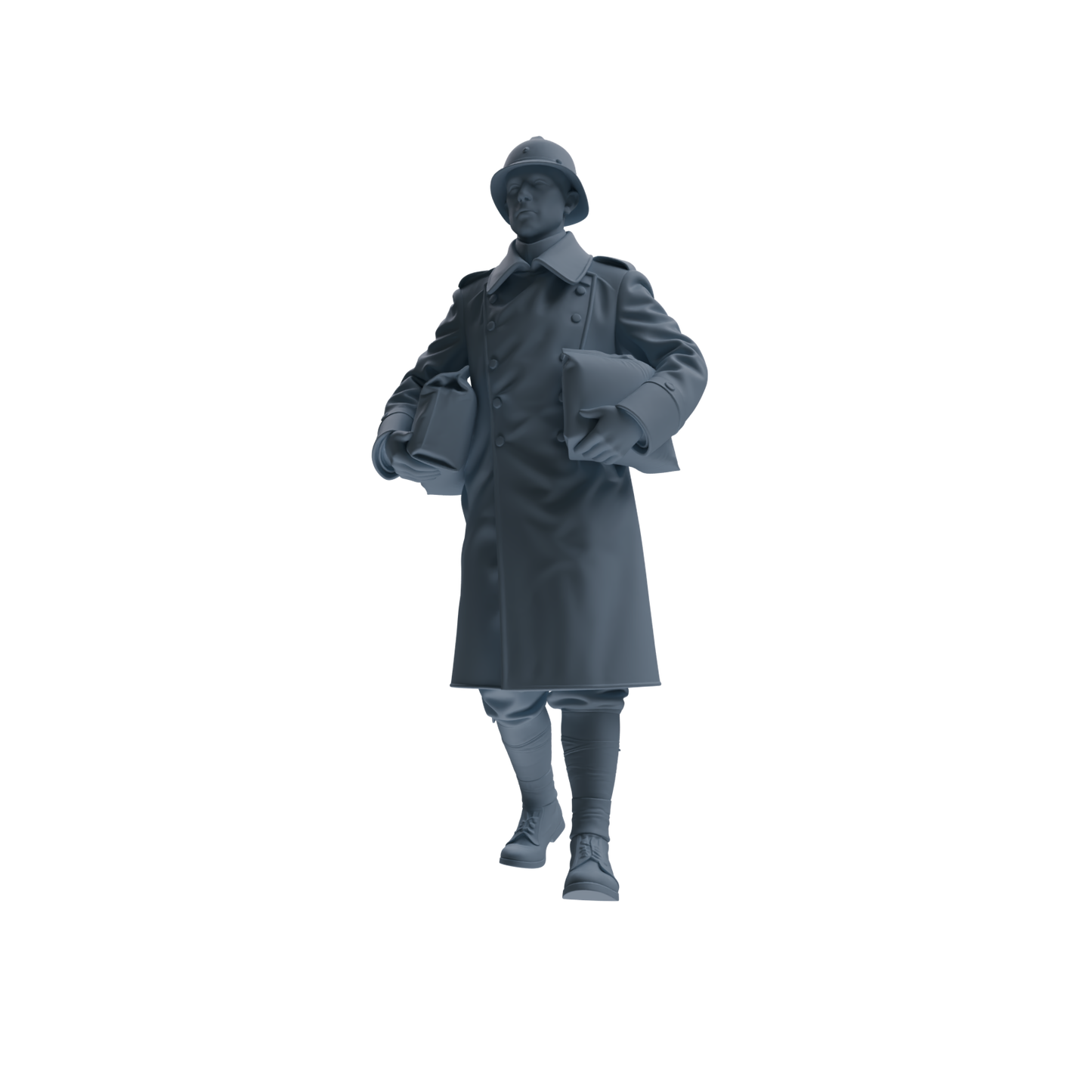 MRY-SFW SSTR260 WWI French Army Logistics Soldier Picnic Four-Person Group