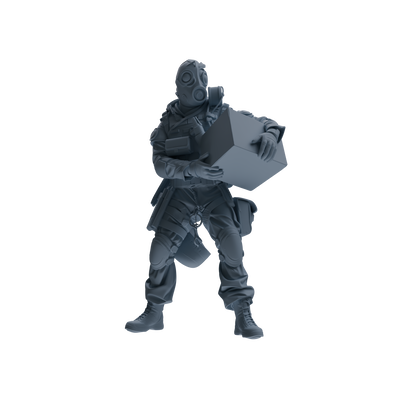MRY-SFW SSTR311  Modern Counter-Terrorism SWAT Breacher Logistics Four-Person Group