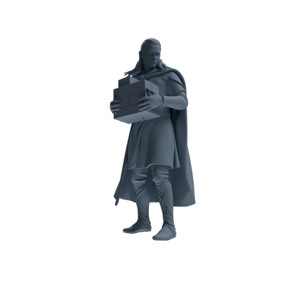 MRY-SFW SSTR302 Medieval Elf-King Carrying Four-Person Group