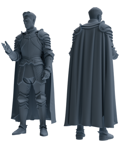 MRY-SFW SSTR093 Miniatures Soldier Model Kit Medieval Knight Six-Person Diplomatic Group