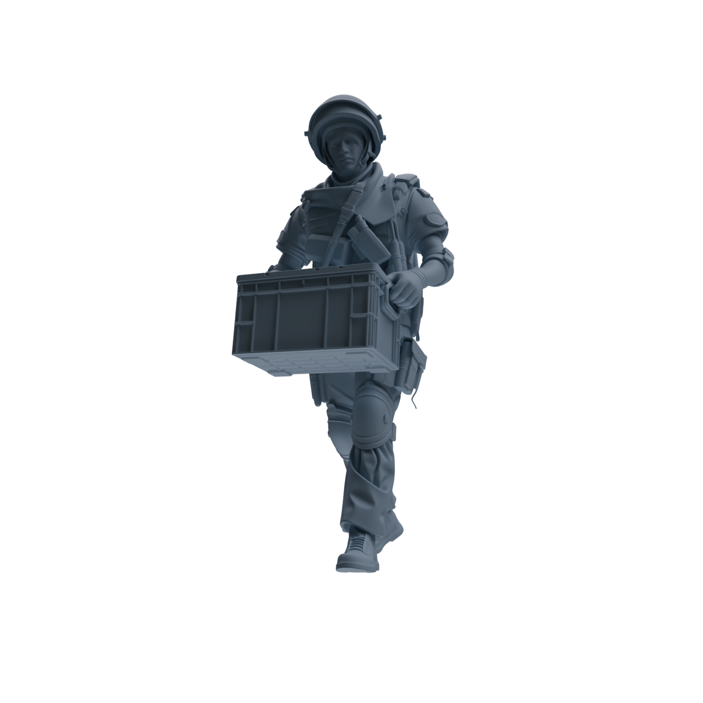 MRY-SFW SSTR314 Modern Counter-Terrorism SWAT Shield Bearer Logistics Four-Person Group