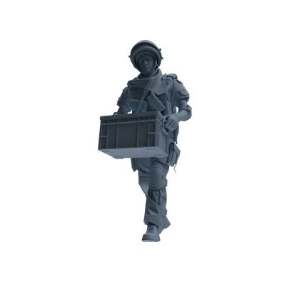 MRY-SFW SSTR314 Modern Counter-Terrorism SWAT Shield Bearer Logistics Four-Person Group
