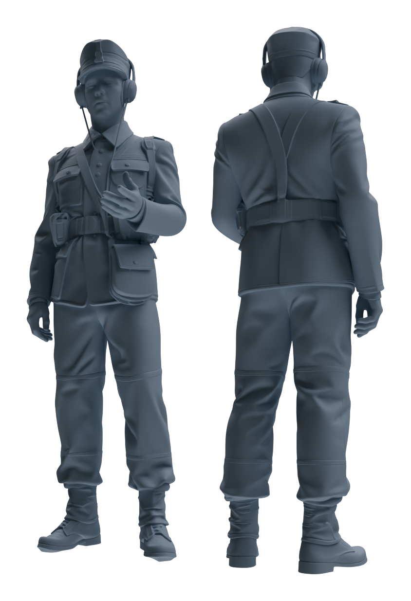 MRY-SFW LYGR650 WWII Mine Soldier Seven-Person Daily Routine 2