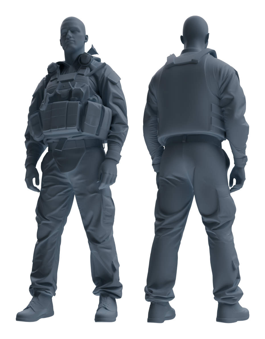 MRY-SFW LYGR623 Modern U.S. Army Six-Person Daily