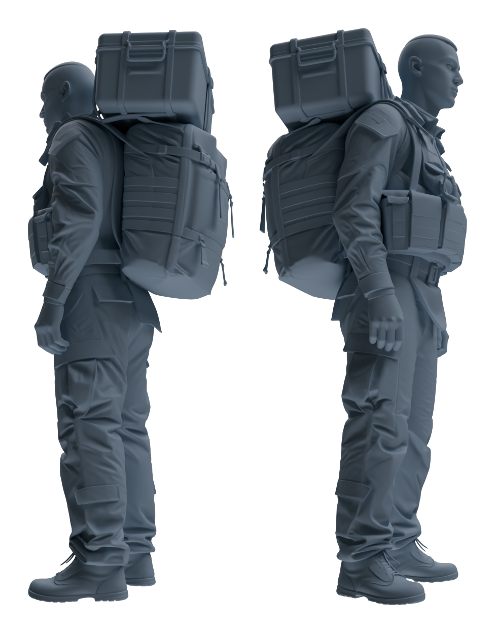 MRY-SFW LYGR625 Modern U.S. Army Seven-Person Carrying