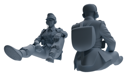 MRY-SFW LYGR649 WWII Mine Soldier Six-Person Rest Group