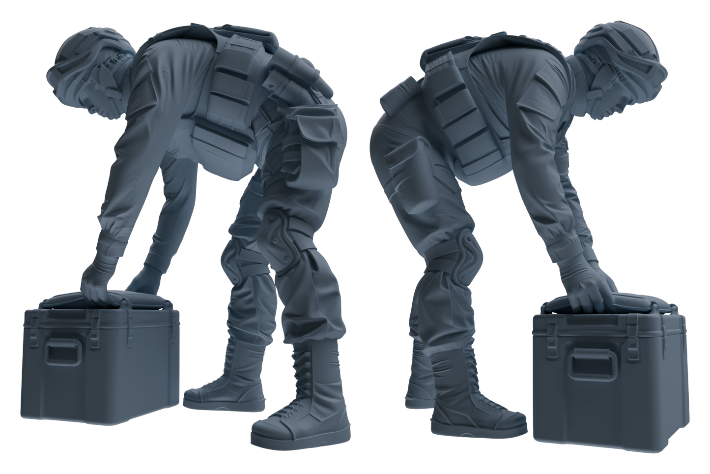 MRY-SFW LYGR626 Modern Airborne Division Six-Person Combat Readiness
