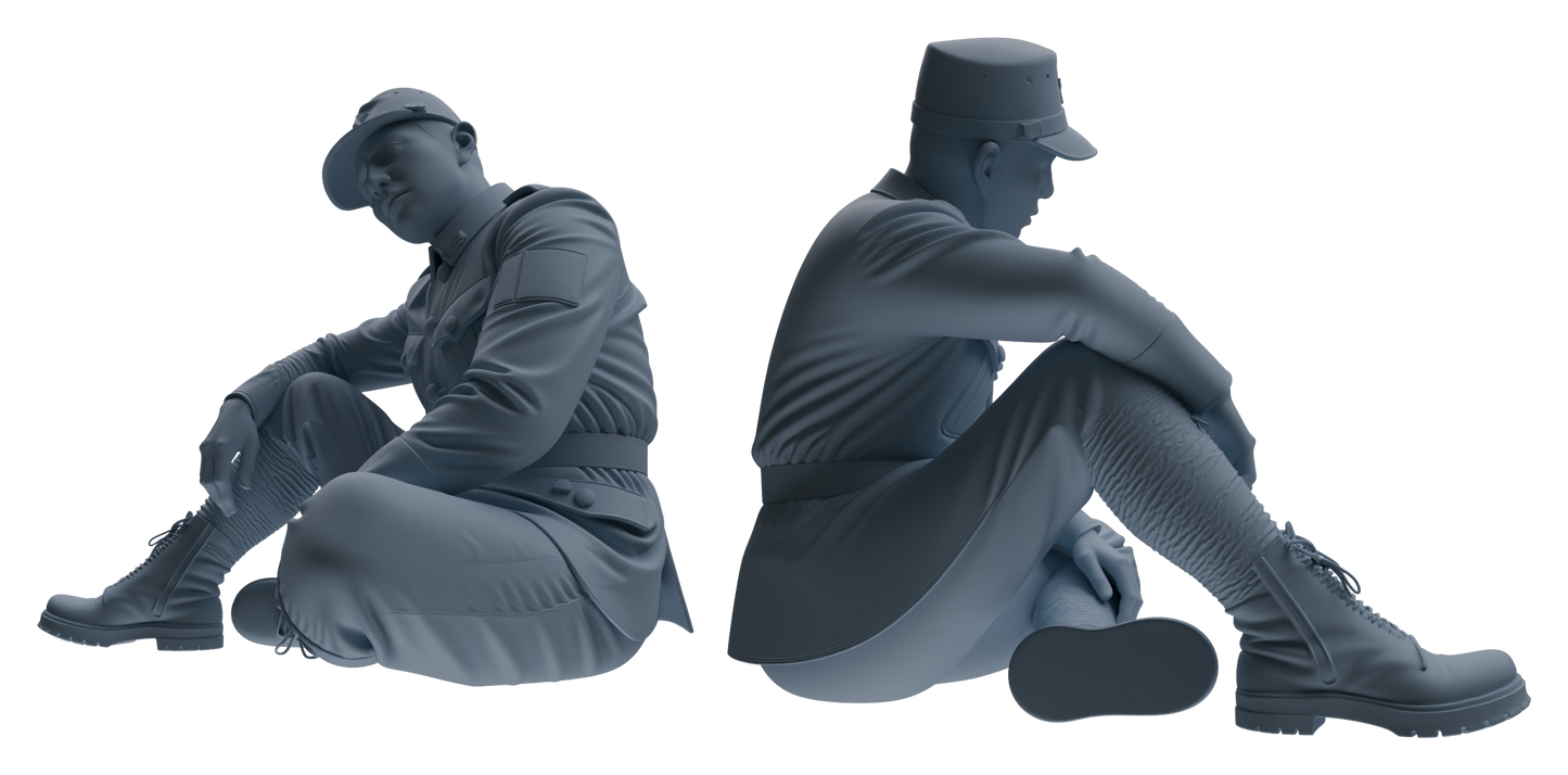 MRY-SFW LYGR634 WWII Japanese Army Seven-Person Rest