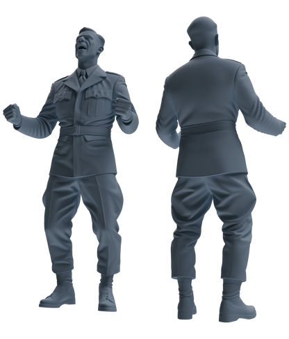 MRY-SFW SSTR060 Miniatures Soldier Model Kit Hacksaw Ridge Rescue Story WWII U.S. Army Six-Person Celebrating Group