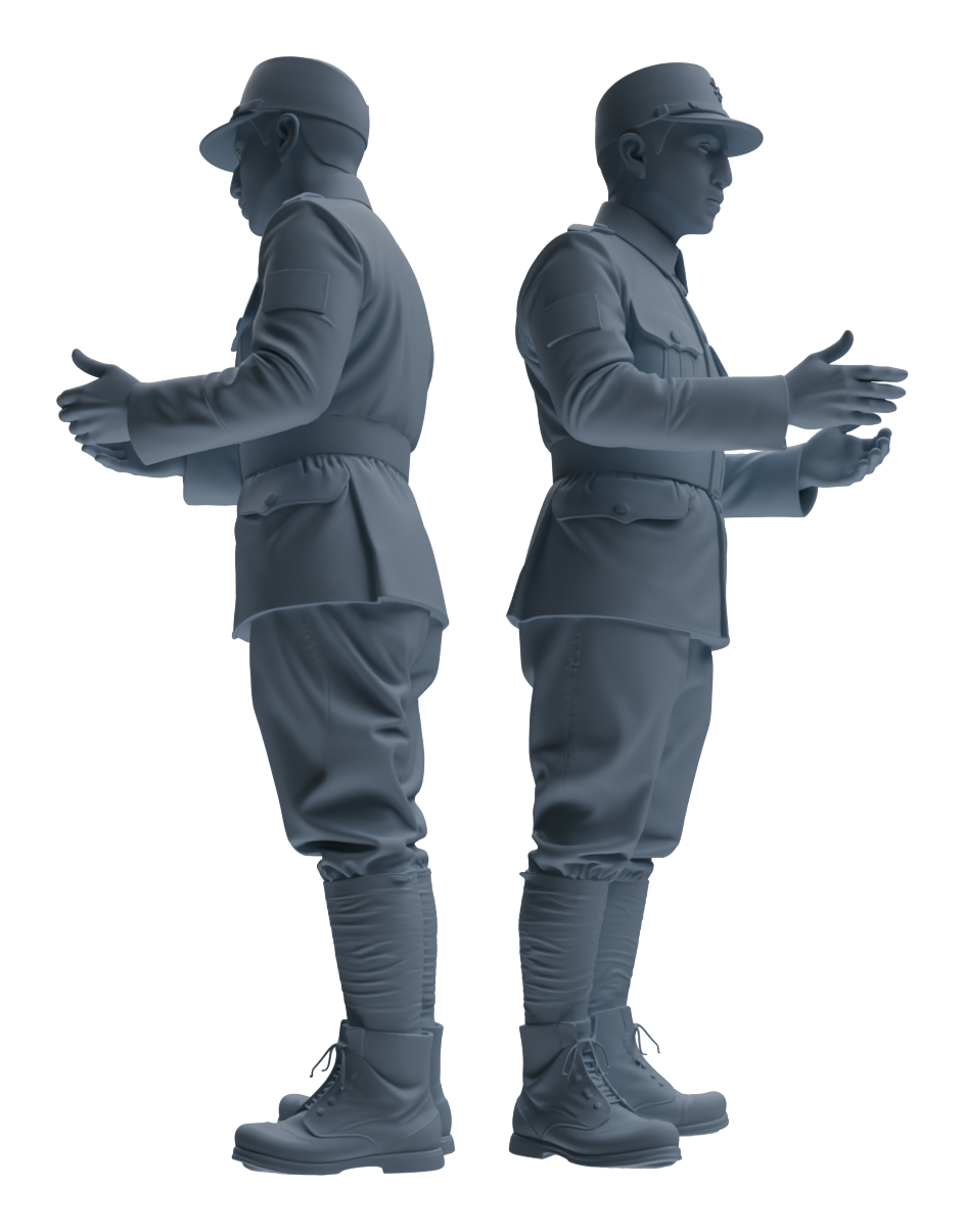 MRY-SFW LYGR636 WWII Japanese Army Seven-Person Daily Routine 2