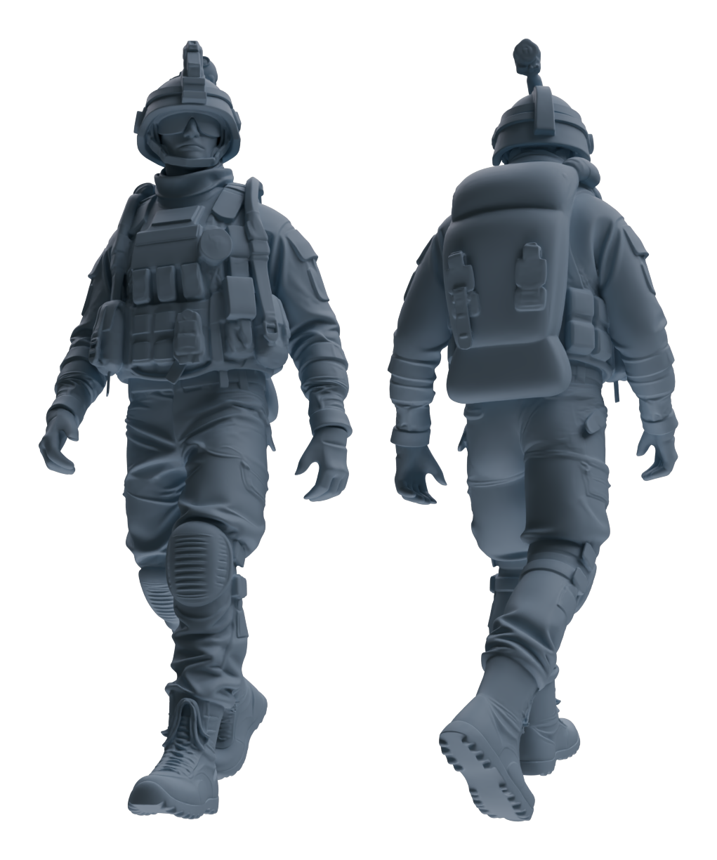 MRY-SFW LYGR619 Modern U.S. Cement Army Six-Person Daily