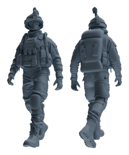 MRY-SFW LYGR619 Modern U.S. Cement Army Six-Person Daily
