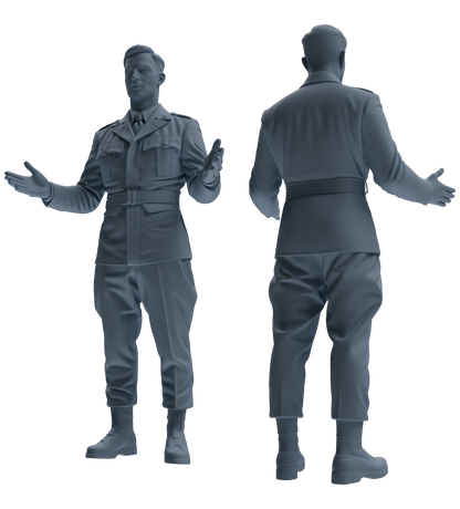 MRY-SFW SSTR052 Miniatures Soldier Model Kit Hacksaw Ridge Rescue Story WWII U.S. Army Six-Person Conversation Group