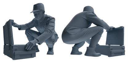 MRY-SFW LYGR633 WWII Japanese Army Five-Person Combat Readiness