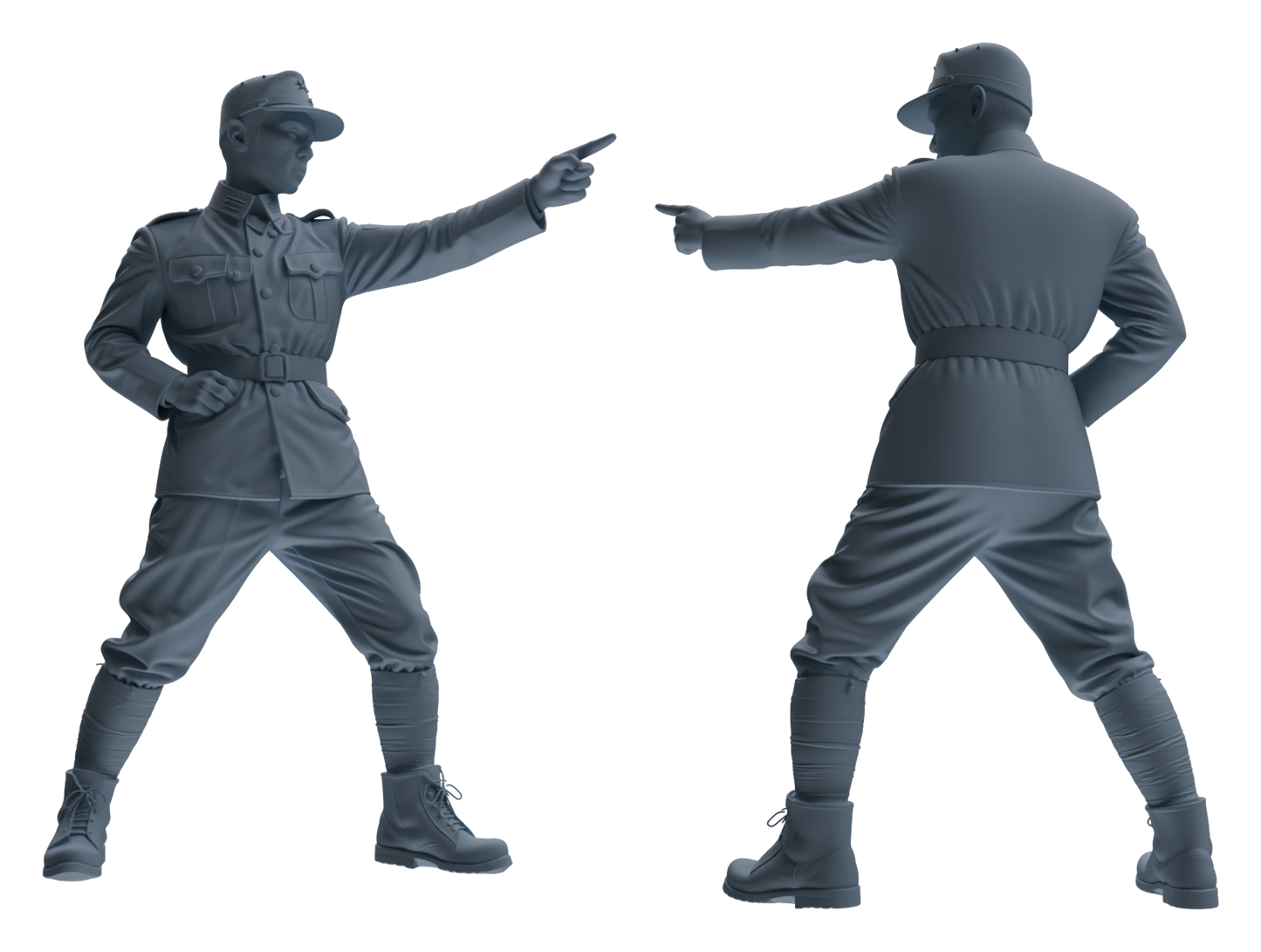 MRY-SFW LYGR635 WWII Japanese Army Six-Person Reprimand Group