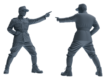 MRY-SFW LYGR635 WWII Japanese Army Six-Person Reprimand Group