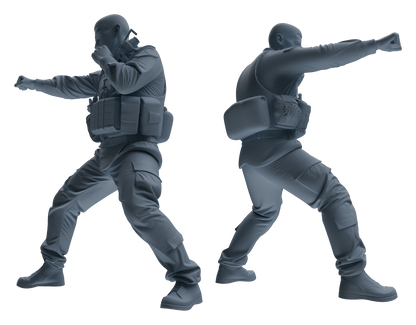 MRY-SFW LYGR624 Modern U.S. Army Five-Person Combat