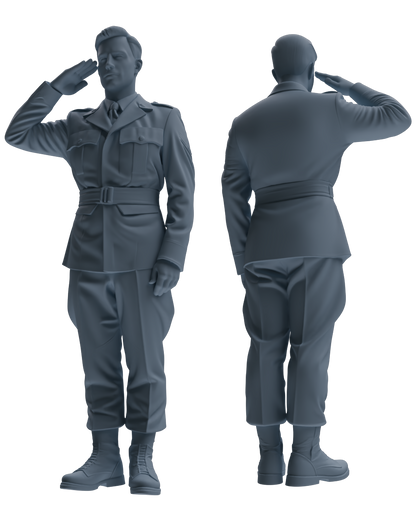 MRY-SFW SSTR054 Miniatures Soldier Model Kit Hacksaw Ridge Rescue Story WWII U.S. Army Six-Person Saluting Group