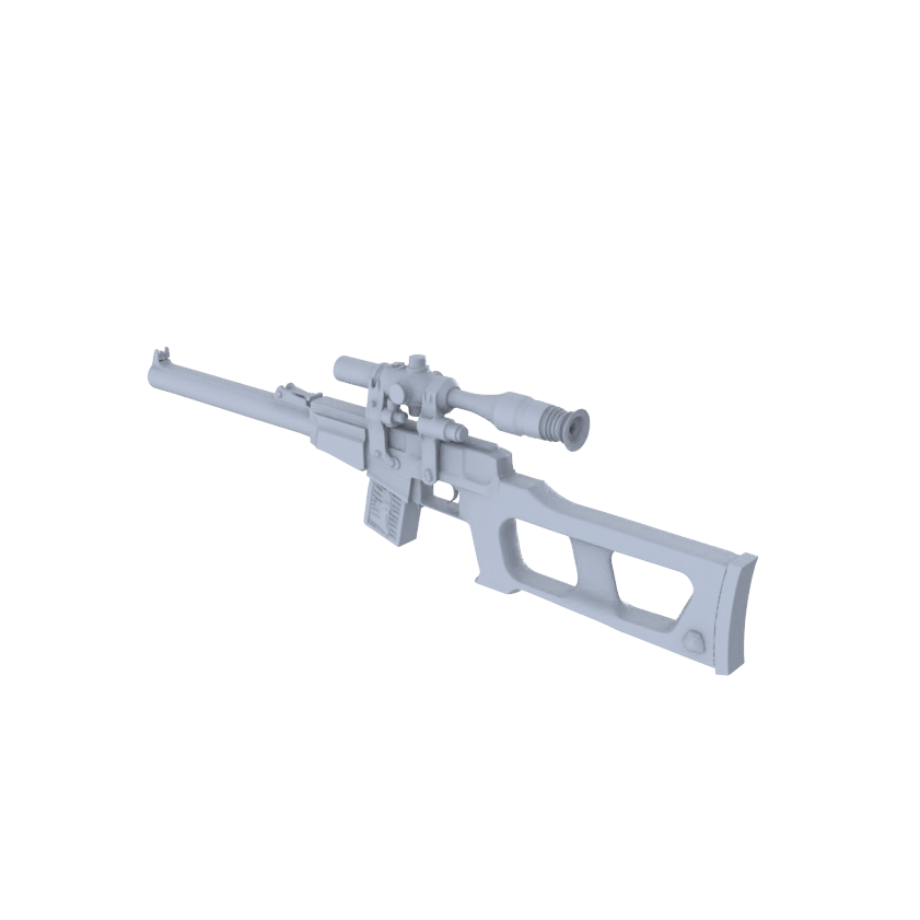 MRY-SFW LYGS008 Modern Elite Sniper Props - 6 High-Precision Sniper Rifle Set