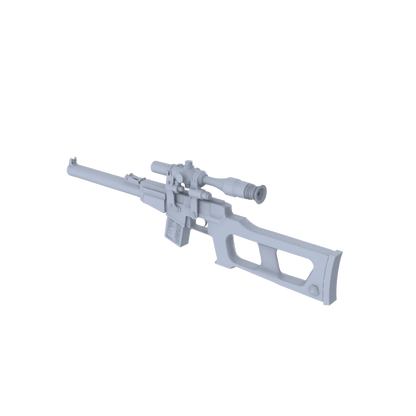MRY-SFW LYGS008 Modern Elite Sniper Props - 6 High-Precision Sniper Rifle Set