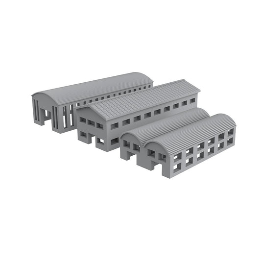Miniature Dock factory building Shipyard WorkShop Display Type 3 MRY-SFW LYT1000130