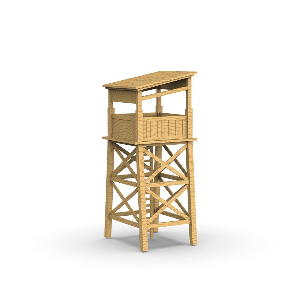 Observation Tower FOR Model Railroads Display MRY-SFW LYT120096B