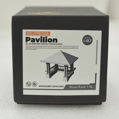 Gazebo Square Pavilion Chinese Style Building MRY-SFW LYT87328