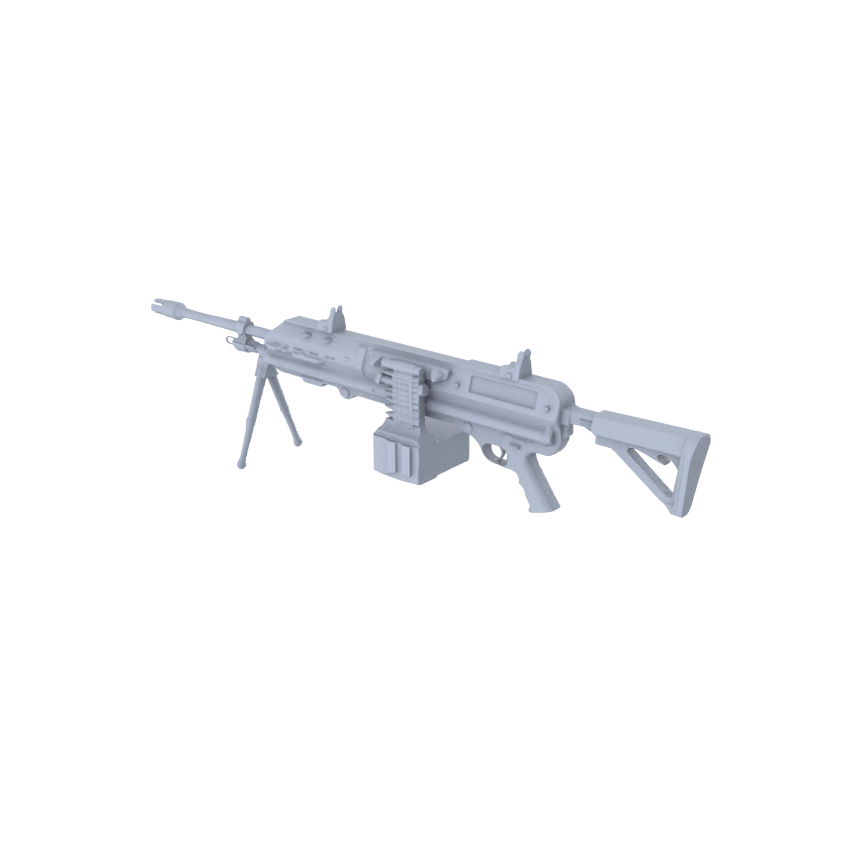 MRY-SFW LYGS009 Modern NATO Coalition Props - 6 Standard LMG Set