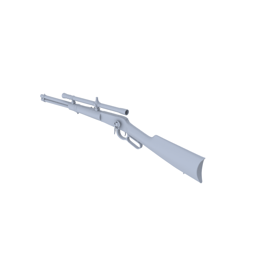 MRY-SFW LYGS007 Modern Mountain Recon Company Props - 6 Long-Barrel Sniper Rifle Set