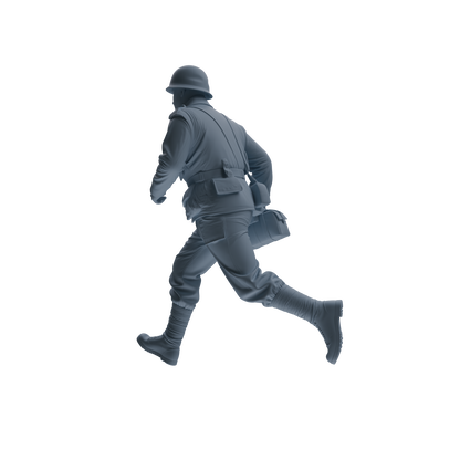 MRY-SFW SSTR064 Miniatures Soldier Model Kit Hacksaw Ridge Rescue Story WWII U.S. Army Three-Person Support Group