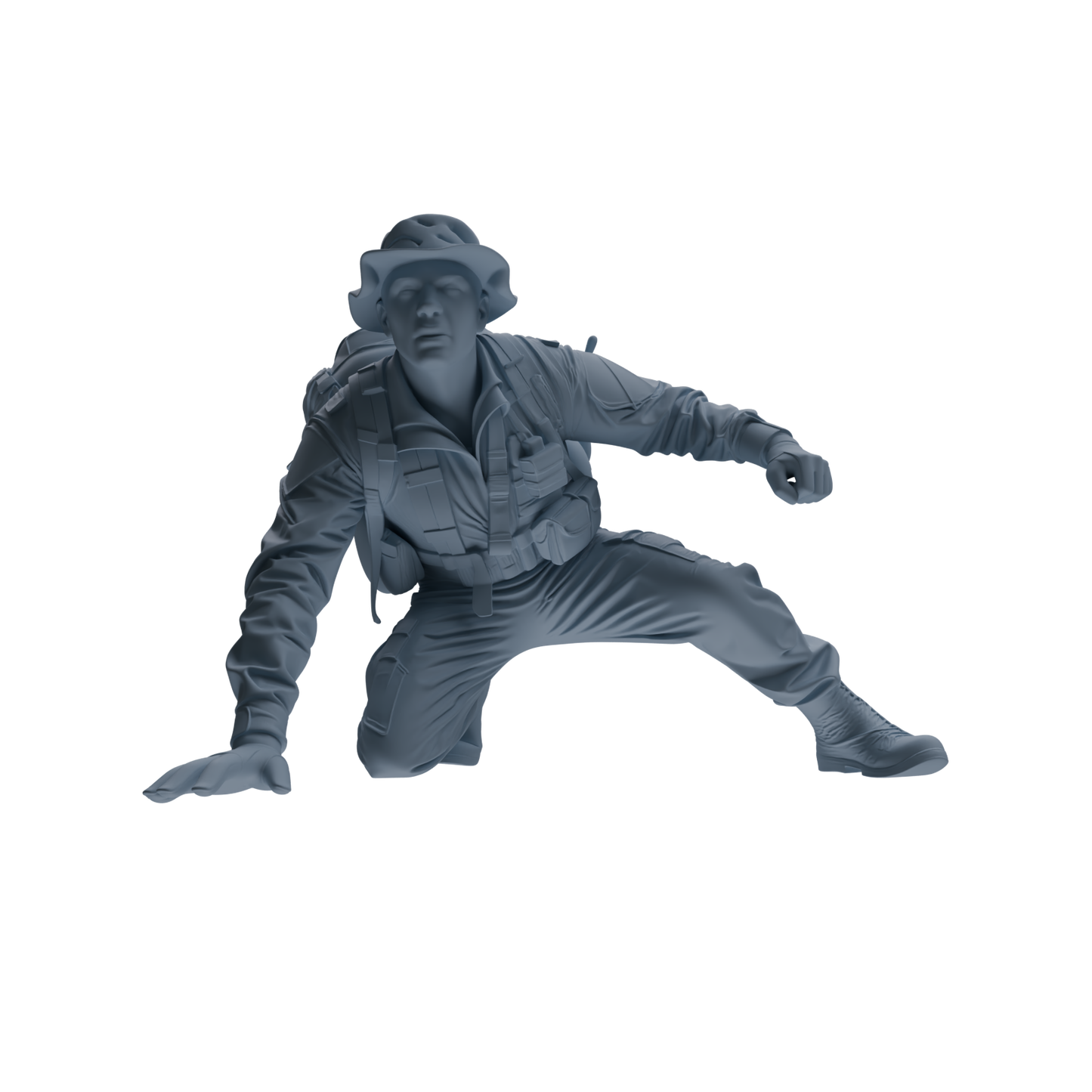 MRY-SFW SSTR140 Miniatures Soldier Model Kit War of Hyenas Modern Canadian Army Four-Person Urban Combat Group