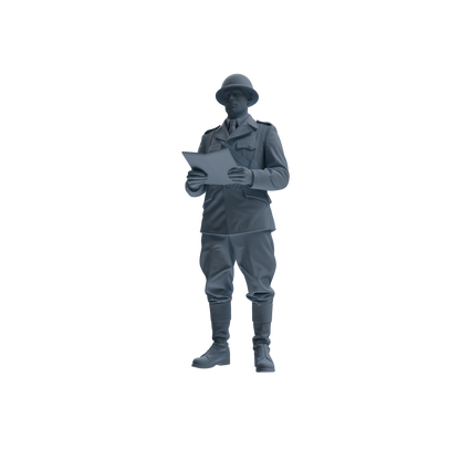 MRY-SFW SSTR221 WWII French Army Logistics Soldier Maintenance Four-Person Group