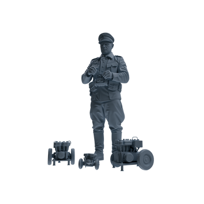 MRY-SFW SSTR252 WWI British Army Logistics Soldier Maintenance Four-Person Group