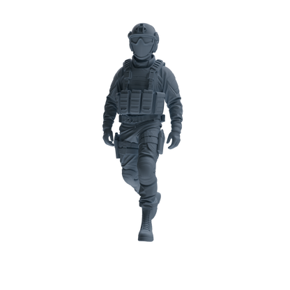 MRY-SFW SSTR354 Modern American Mercenary Patrol Four-Person Group
