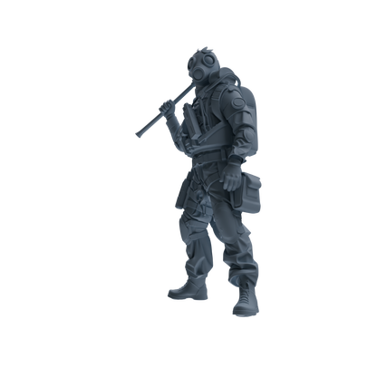 MRY-SFW SSTR340 Modern Counter-Terrorism SWAT Breacher Combat Four-Person Group